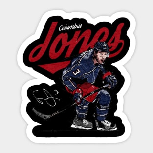 seth jones score Sticker